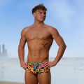 Pánske plavecké boxerky Funky Trunks Sidewinder Trunks berry good 4