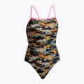 Dámske jednodielne plavky Funkita Single Strap One Piece bilko baby