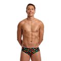 Pánske plavecké slipy Funky Trunks Seamed Briefs pawsome 2