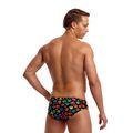 Pánske plavecké slipy Funky Trunks Seamed Briefs pawsome 3