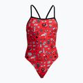Dámske jednodielne plavky Funkita Single Strength One Piece scribbles