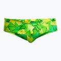 Pánske plavecké slipy Funky Trunks Seamed Briefs try tonic