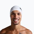 2XU Silikónová plavecká čiapka biela/biela 2