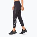 Dámske tréningové legíny 2XU Core Compression 7/8 black WA4174B 4