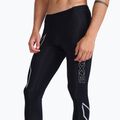 Pánske tréningové legíny 2XU Core Compression black/silver MA3849B 4