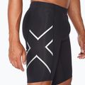 Pánske tréningové šortky 2XU Core Compression black/silver MA3851B 4