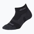 2XU Vectr Lght Cush 1/4 Crew športové ponožky čierne UA5047E