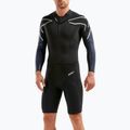Pánska plavecká pena 2XU Swimrun 1 3/2/1,5 mm čierna MW5479C 6