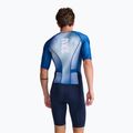 Pánsky cyklistický oblek 2XU Aero Sleeved midnight/white 2