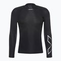 Pánske tréningové tričko s dlhým rukávom 2XU Core Compression black MA6398A 4