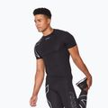 Pánske tréningové tričko s dlhým rukávom 2XU Core Compression black/silver MA6399A 2