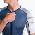 Pánsky triatlonový oblek 2XU Light Speed Sleeved midnight/white 3