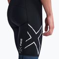Pánsky triatlonový oblek 2XU Light Speed Sleeved midnight/white 6