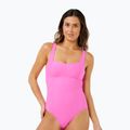 Dámske jednodielne plavky Rip Curl Premium Surf D-Dd super pink 4