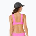 Dámske dvojdielne plavky Rip Curl Premium Surf D-Dd Deep V super pink 3