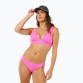 Dámske dvojdielne plavky Rip Curl Premium Surf D-Dd Deep V super pink 6