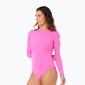 Dámske jednodielne plavky  Rip Curl Premium Surf Surf Suit super pink 4
