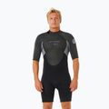 Pánsky plavecký neoprén Rip Curl Omega 2/2 mm Back Zip Springsuit grey