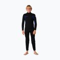 Detský plavecký neoprén Rip Curl Trad 4/3 mm Back Zip black/blue