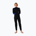 Detský plavecký neoprén Rip Curl Trad 3/2 mm Back Zip black/blue 3