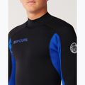 Pánsky plavecký neoprén Rip Curl Trad 3/2 mm Back Zip black/blue 6
