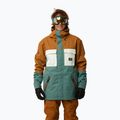 Pánska snowboardová bunda Rip Curl Pinnacle zeleno-hnedá 4MOU 146