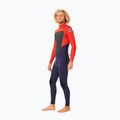 Pánska plavecká pena Rip Curl Omega 4/3 mm GB B/Zip 7 sivomodrá 112MFS 6