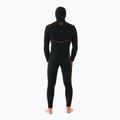 Pánsky plavecký neoprén Rip Curl Flashbomb Fusion 5/4mm Hooded Zip Free black 2