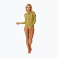 Dámsky neoprén Rip Curl G-Bomb 1 mm 2.0 LS Spring Front Zip khaki 2