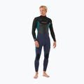 Pánsky plavecký neoprén Rip Curl Dawn Patrol 4/3mm Chest Zip purple night 4