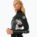 Dámsky plavecký neoprén Rip Curl Dawn Patrol 4/3mm Chest Zip Sublimed black/black/ multi 5