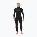 Pánsky plavecký neoprén  Rip Curl Dawn Patrol Cz Hood 5/4 mm black 2