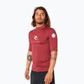 Pánske plavecké tričko Rip Curl Corps 437 bordové 12JMRV 2