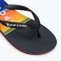 Pánske žabky Rip Curl Breaker Open Toe 1163 čierno-oranžové 19XMOT 7