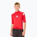Detské plavecké tričko Rip Curl Lycra Brand Wave UPF červené  4