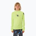 Detské plavecké tričko longsleeve Rip Curl Brand Wave UPF Rash Vest lime