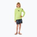 Detské plavecké tričko longsleeve Rip Curl Brand Wave UPF Rash Vest lime 2