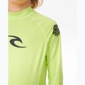 Detské plavecké tričko longsleeve Rip Curl Brand Wave UPF Rash Vest lime 5