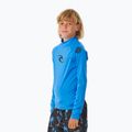 Detský longsleeve na plávanie Rip Curl Lycra Brand Wave UPF blue gum 4