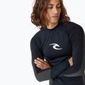 Tričko na plávanie  pánske Rip Curl Waves Upf Perf L/S s dlhým rukávom black 5