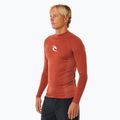 Pánske plavecké tričko  Rip Curl Waves Upf Perf L/S červené 3