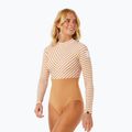 Dámske jednodielne plavky Rip Curl Premium Surf LS Surf light brown 10