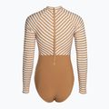Dámske jednodielne plavky Rip Curl Premium Surf LS Surf light brown 2