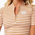 Dámske plavecké tričko Rip Curl Premium Surf Upf S/S svetlohnedé 6