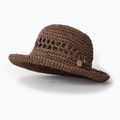 Dámsky klobúk Rip Curl Essentials Crochet Bucket hat brown