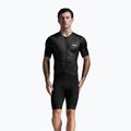 Pánska tritlonová kombinéza 2XU Aero Hex Sleeved black/white 2