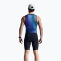 Pánska tritlonová kombinéza 2XU Core azure blue/midnight 2