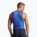 Pánska tritlonová kombinéza 2XU Core azure blue/midnight 7