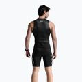 Pánske cyklistické tielko 2XU Core Tri Tank black/white 2