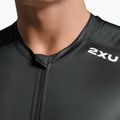 Pánske cyklistické tielko 2XU Core Tri Tank black/white 5